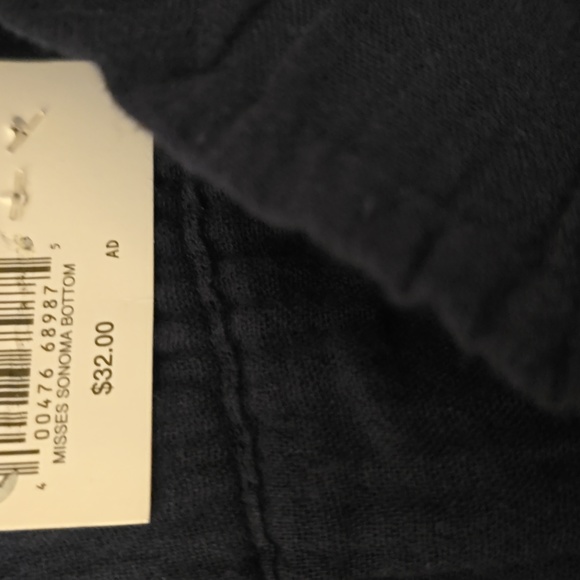 SONOMA BRAND WOMEN'S PLUS SIZE COTTON NAVY BLUE SHORTS SIZE XX LARGE - Picture 12 of 13